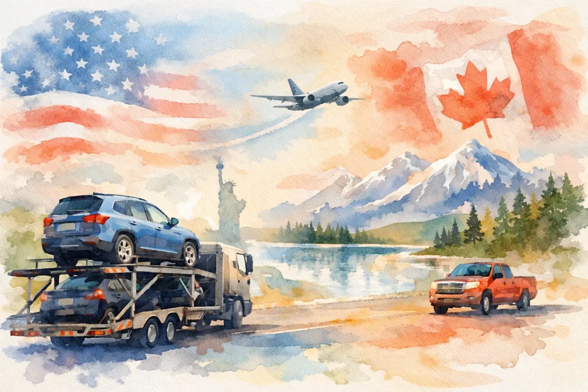 Vehicle Import to Canada from USA Made Clear