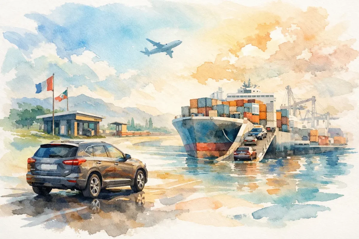 Cross Border Car Shipping Process Explained