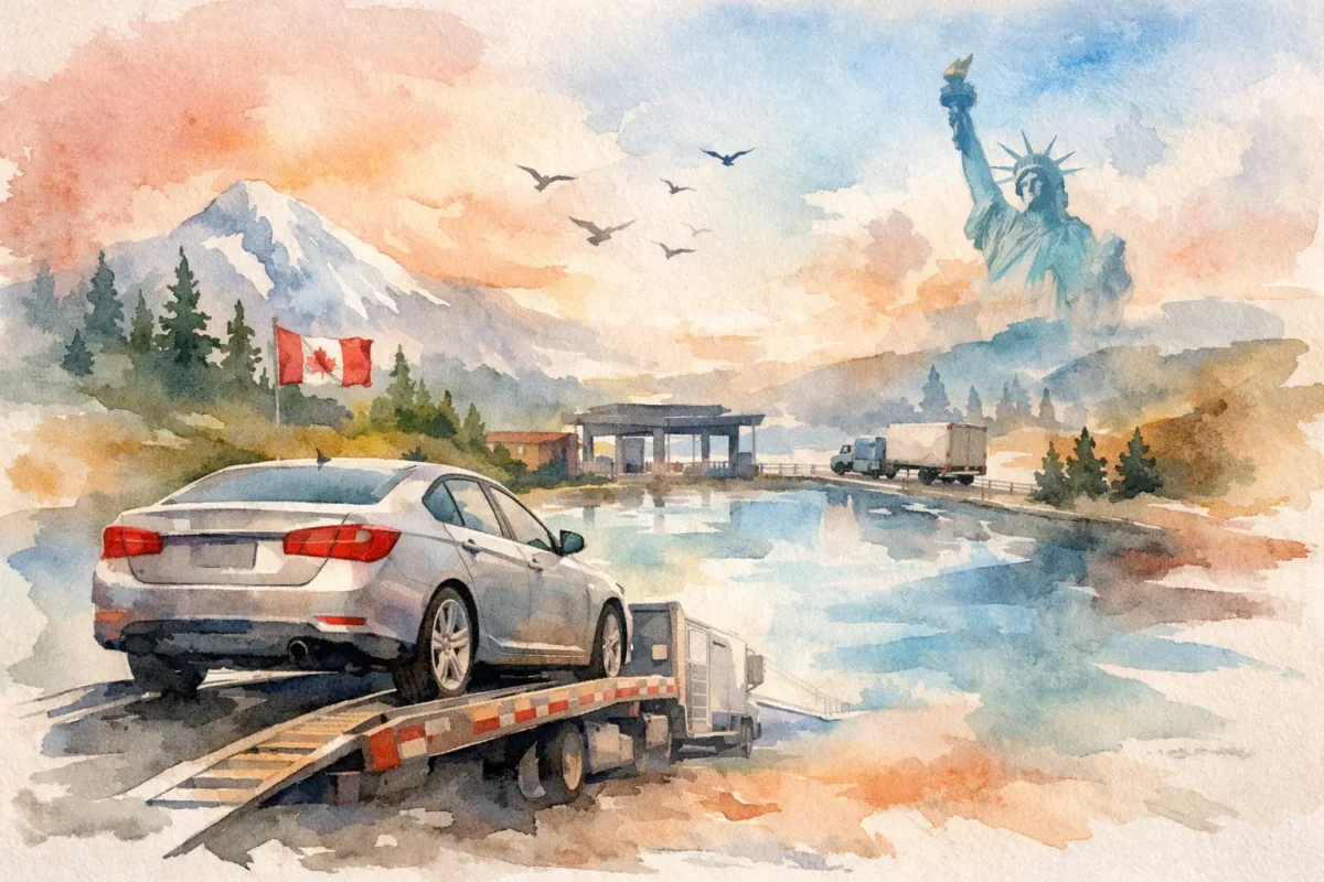 Export a Car From Canada Without Border Delays