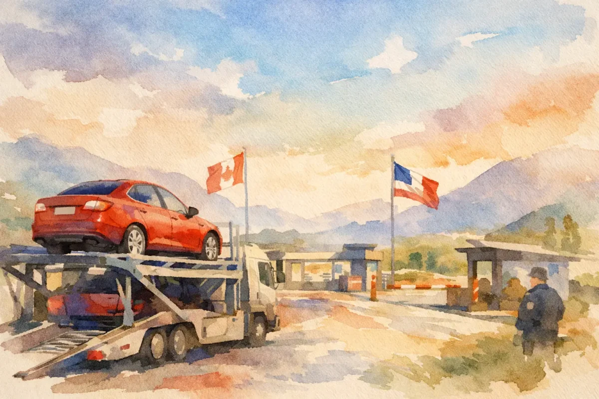 How to Ship a Car Across the Border Without Delays