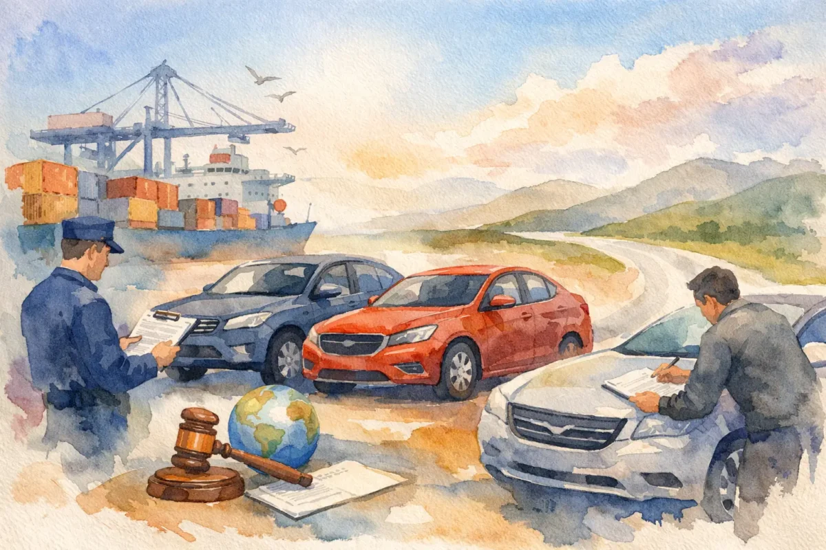 Customs Broker or Self Clearance for Vehicles