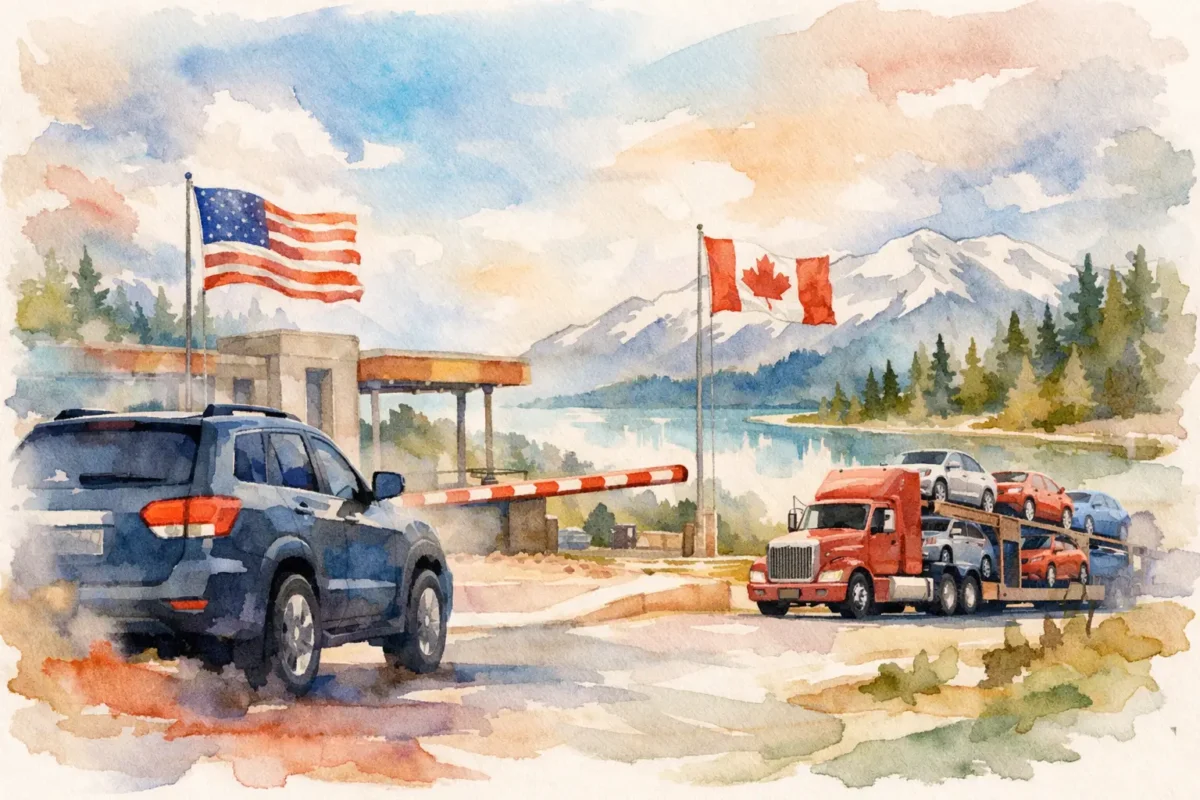 Guide to US Vehicle Export Rules for Canada