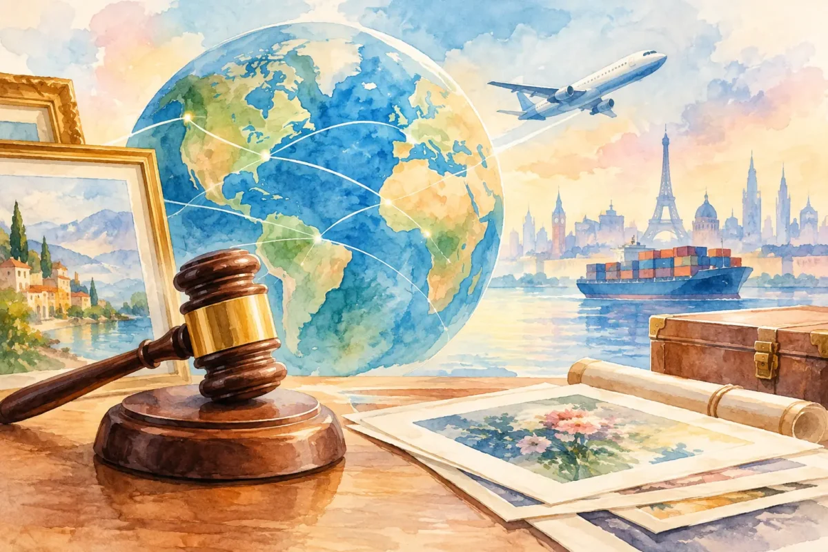 Best Papers for Auction Purchases Across Borders