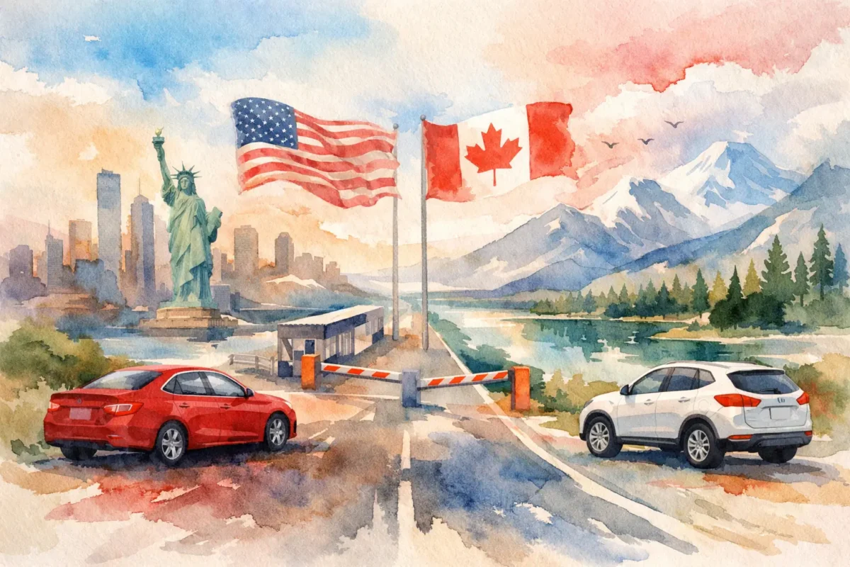 Car Importing Between the U.S. and Canada