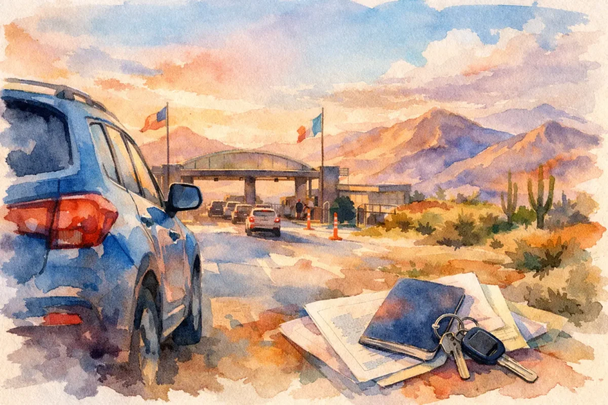 Vehicle Lien Releases Before You Cross the Border
