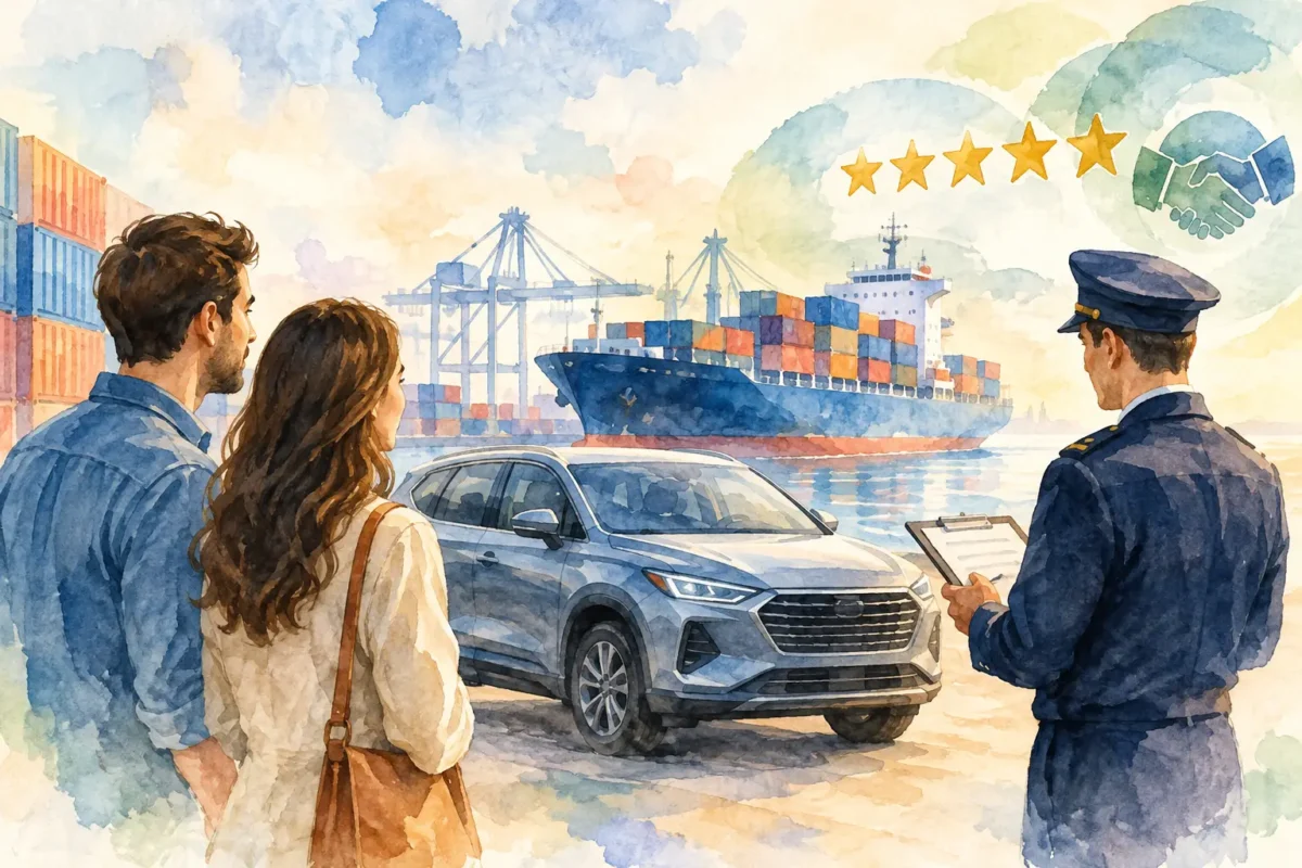 Customs Broker Ratings for Vehicle Buyers