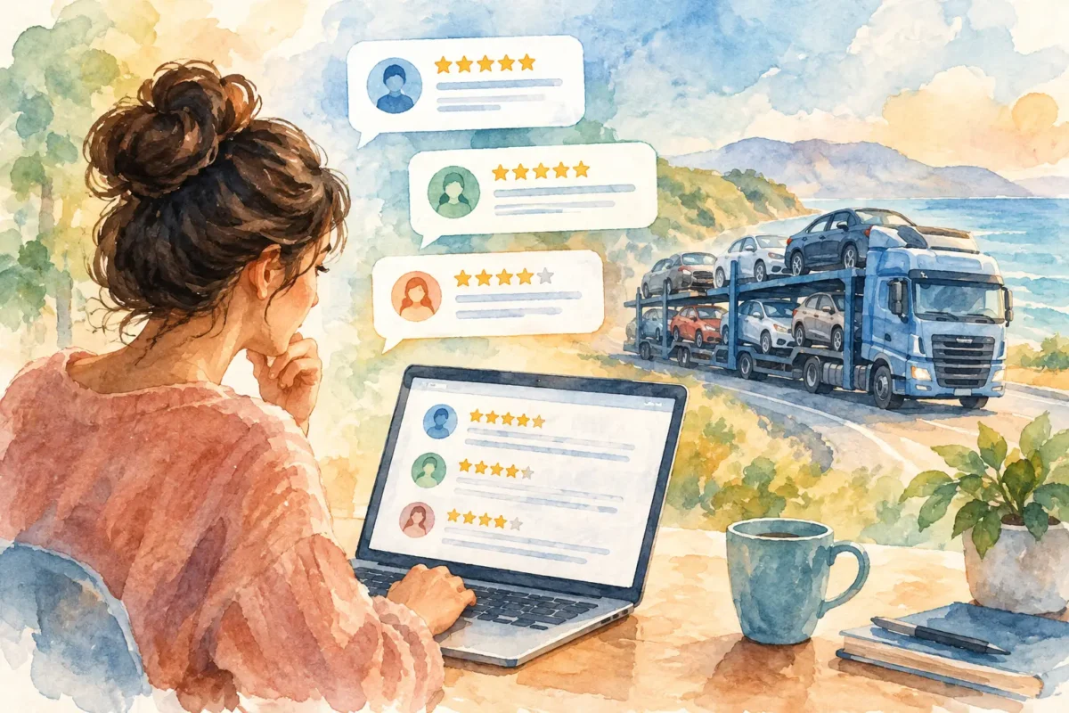 How to Read Auto Shipping Reviews Before You Book